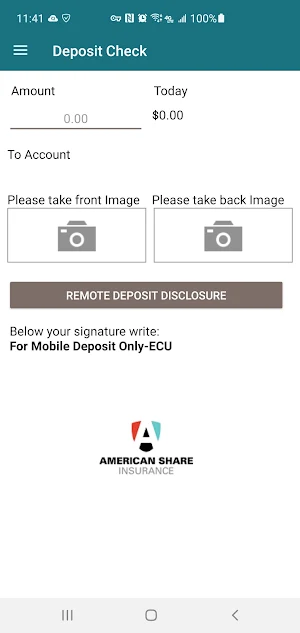 Emerald Credit Union Mobile Banking Screenshot 2
