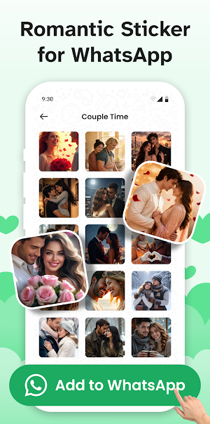 Romantic Sticker: Love Sticker Screenshot 1