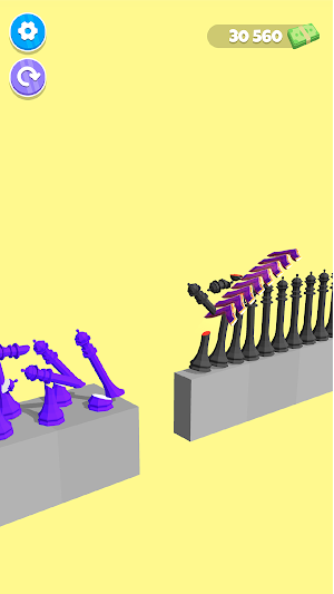 Wavy Cutter Launcher Screenshot 2