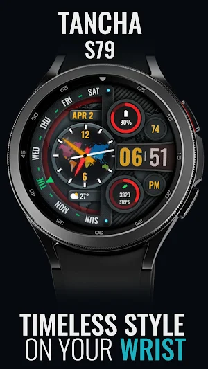 Tancha S79 Hybrid Watch Face Screenshot 0