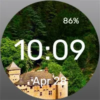 Forest Castle - Watch Face