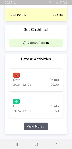 Apex Card Screenshot 1