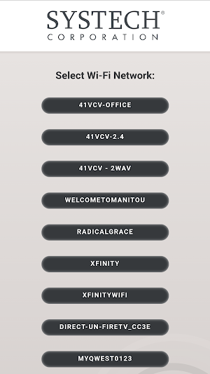 Systech Wi-Fi Screenshot 2