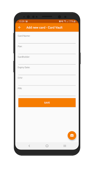 Card Vault Screenshot 2