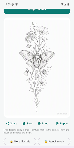 InkMuse: AI Tattoo Designs Screenshot 3