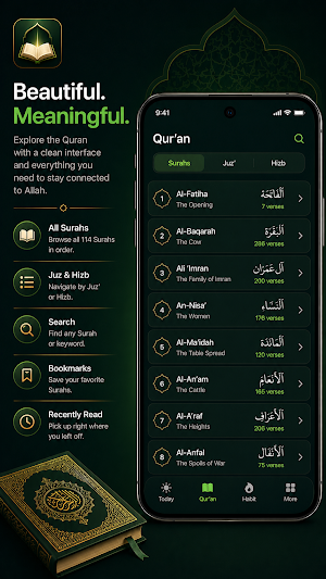 Noor - Daily Quran habit Screenshot 3
