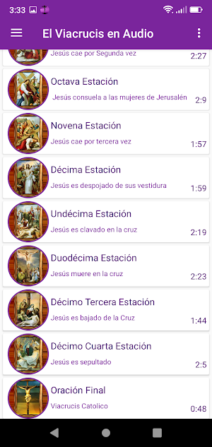 Viacrucis Catolico Audio Screenshot 2