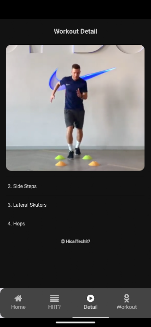 Footwork Cardio Workout Screenshot 3