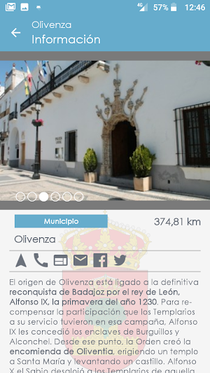 Prov. de Badajoz. Mi destino. Screenshot 2