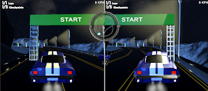 Duo Street Racing: Co-Op Game Screenshot 1