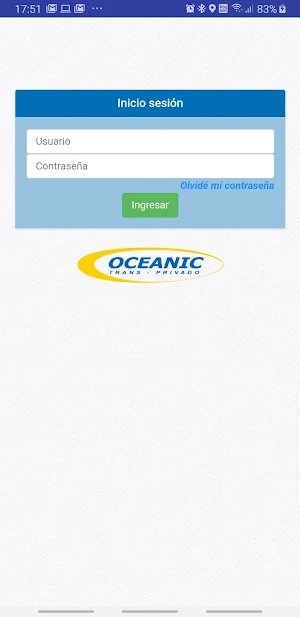 Oceanic Transporte Privado Screenshot 0