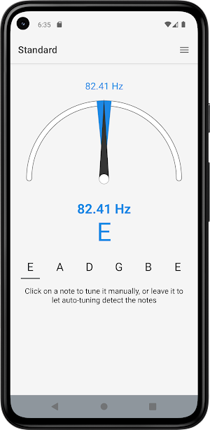 Guitar Tuner Screenshot 1