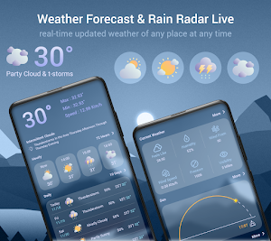 Weather Forecast & Rain Radar Screenshot 0