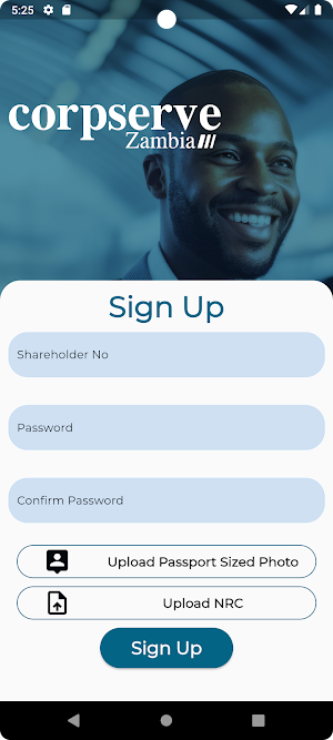 Corpserve Zambia App Screenshot 2