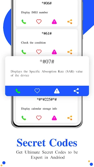Mobile Secret Codes and Tricks Screenshot 1