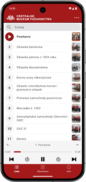 Centralne Muzeum Pożarnictwa Screenshot 2