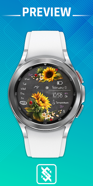 BFF148- Blackboard Art Flower Screenshot 0