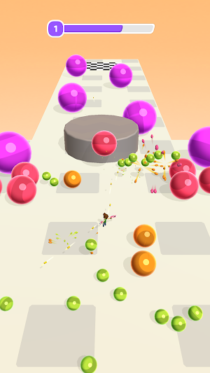 Bubble Chase 3D Screenshot 1