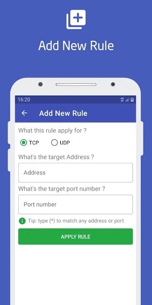 Droid Firewall Screenshot 3