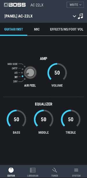 AC-22LX Editor Screenshot 0