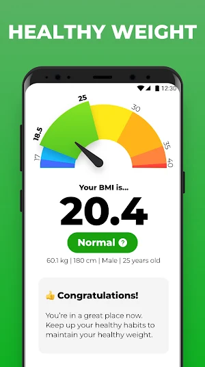 BMI Calculator - Weight Loss Tracker Screenshot 1