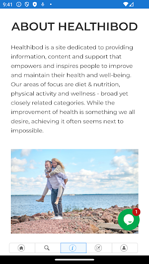 Healthibod Screenshot 1