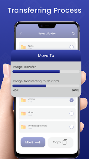 Files Transfer To SD Card Move Screenshot 3