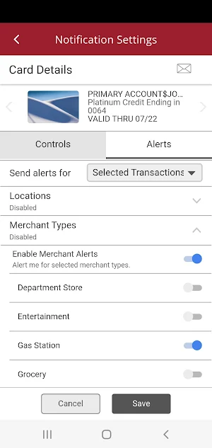 Fremont FCU Cards Screenshot 3