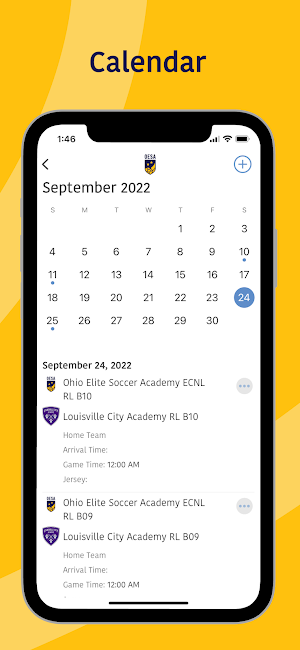 Ohio Elite Soccer Academy Screenshot 1