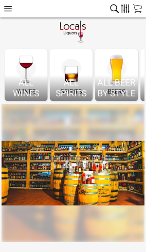 Locals Liquors Screenshot 2