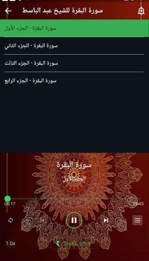 سورة البقرة عبد الباسط بدون نت Screenshot 3