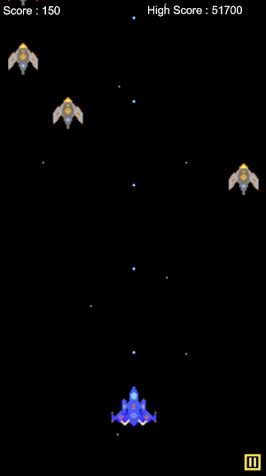 Retro Space Shooter Screenshot 1