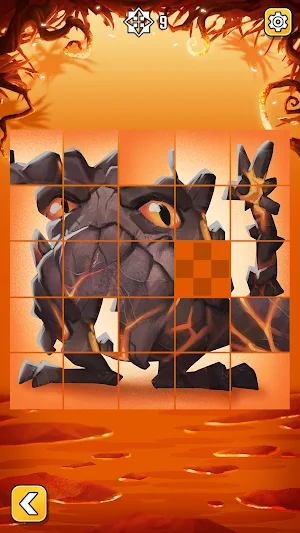 Monster Planets - Sliding Puzzle Game Screenshot 1