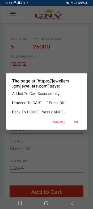 GNV PurchasePlan Screenshot 3