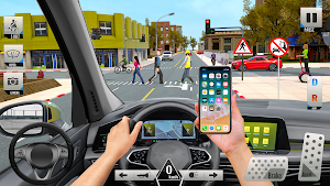 Real Car Driving School Games Screenshot 2