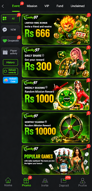 lucky97 game Screenshot 2