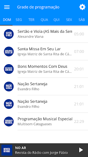 Multisom Radio Cataguases Screenshot 1