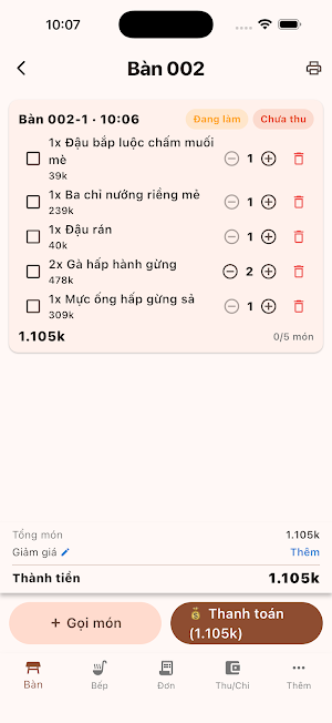 Nhanh Client Screenshot 1