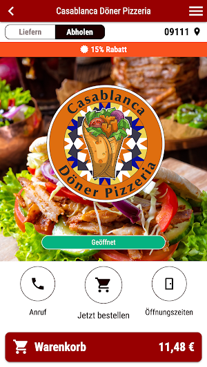Casablanca Döner Pizzeria Screenshot 0