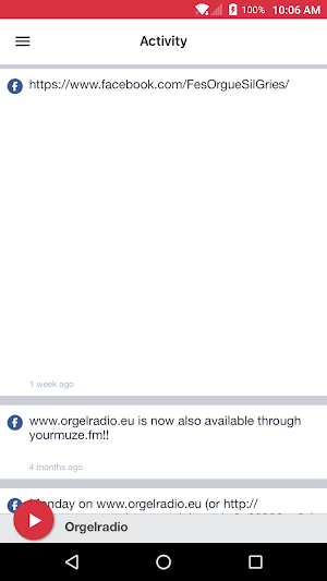 Orgelradio Screenshot 0