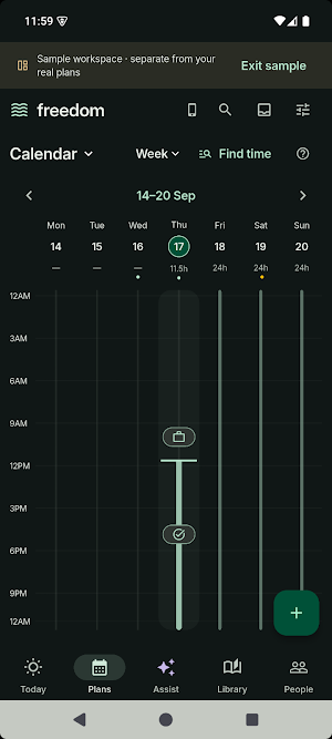 Freedom: Task & Weekly Planner Screenshot 1