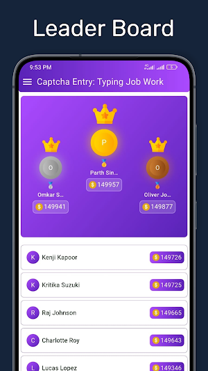 Captcha Entry: Typing Job Work Screenshot 1