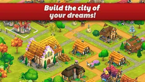 Town Village: Farm, Build, Trade, Harvest City Screenshot 1