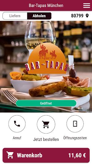 Bar-Tapas München Screenshot 0