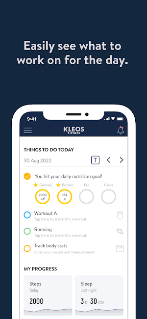 Kleos Fitness Screenshot 3