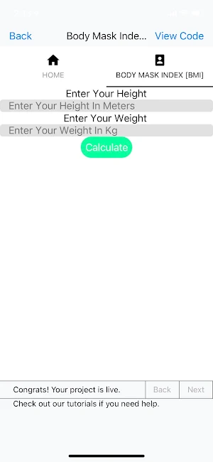 Body Mass Index [BMI] Finder Screenshot 3