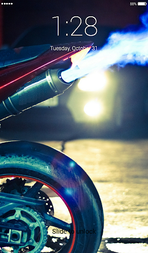 Tuning exhaust Lock Screen Wal Screenshot 1