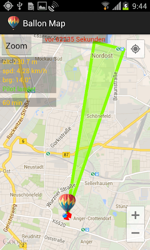 Balloon Map Chaser Screenshot 0