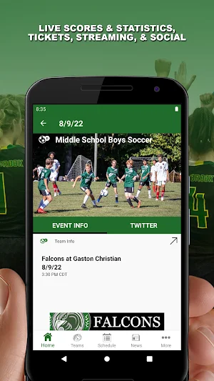 Arborbrook Athletics Screenshot 2