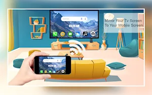 Cast to TV Screen Mirroring Screenshot 1